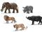 Schleich - SAFARI - 5 zwierząt - PREZENT NA ŚWIĘTA
