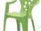 2 szt. krzesełko fotel do ogrodu dla dzieci ziel/b