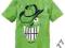 A476/A ZIELONA BLUZKA Z NADRUKIEM 140/146