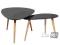 STOLIKI GREENY CZARNE KOMPLET MEBLE NOWOCZESNE