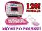 EDUKACYJNY LAPTOP LCD MYSZKA 120 FUNKCJI J. POLSKI
