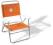 Leżak, Krzesło Plażowe Bikini PA560P.Pomarańczowe.