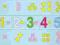 Matematyka Puzzle Cyfry 1-5
