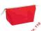 Kosmetyczka czerwona poliester 4385