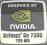 Naklejka Nvidia Geforce Go 7300 Oryginał 18x18mm