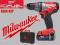 MILWAUKEE wkrętarka wiertarka M18 CPD-22C 18V1,5Ah