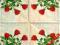 Serwetki do decoupage-2szt -RÓŻE-  NR 89