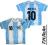 Koszulka piłkarska Argentyna MESSI 10 roz. 116