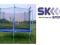 Trampolina z siatką ochronną 365 cm