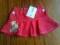 nowe spódnice dziewczynka rozm.74 czerwona okazja