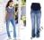 WZ613 JEANSY CIĄŻOWE Z GUZIKAMI 50 XXXXXL