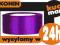 Tasiemka wstążka Satynowa 25mm purpurowa 25m 062