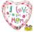 Balon foliowy Kocham Cię Mamo Dzień Matki 45 cm