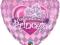 Balon foliowy serce Valentine PRINCESS 45 cm