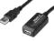 Aktywny przedłużacz (repeater) USB 2.0, dł. 15m