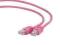 Patch cord kat.5e osłonka zalewana 5M różowy