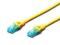DIGITUS Patch cord U/UTP kat.5e PVC 5m żółty