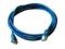 ART Patch cord 0,5m niebieski UTP 5e