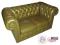 Sofa 2-os CHESTERFIELD Classic skóra naturalna !