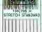 IGŁY MASZYNOWE PÓŁPŁASKIE MIX STRETCH STANDARD3167