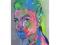 Obraz akryl + spray deska UNIKAT
