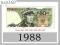 50 zł złotych - 1988 z paczki UNC różne serie