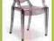 Krzesło metalowe K91 bezbarwny - Halmar