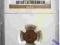 1 grosz 1935 r NGC MS 63 BN