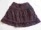 sztruksowa fioletowa spódnica spódniczka 1,5-2 92