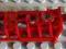 47297 Dark Red Bionicle Toa Metru Leg Lower Sectio