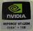 Naklejka Nvidia Geforce GT 425M Cuda 1GB 18x18mm