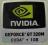 Naklejka Nvidia Geforce GT 320M Cuda 1GB 18x18mm