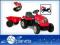 Smoby Czerwony Traktor GM BULL z Przyczepą 033045