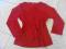 czerwony sweterek dziewczynka roz.140
