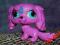 Littlest Pet Shop RÓŻOWY SPANIEL UNIKAT #2880