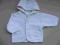 Biala bluza z weluru 3-6M 68