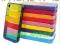 PROMOCJA Etui HARD RAINBOW IPHONE 4 / 4S + 2xFOLIA
