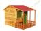 Drewniany Domek Ogrodowy dla Dzieci - ''MALWINKA''