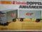 Matchbox - Trailmobile Doppel-Anhanger. 1:25
