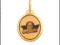 ZŁOTY pr.585 OWALNY MEDALIK ANIOŁ ANIOŁEK