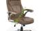 FOTEL OBROTOWY CARLOS BIURKO KRZESŁO BIURO DOM beż