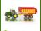 SIKU Traktor John Deere z przyczepą