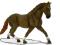 Figurka F7071 Kasztanowaty koń rasy hanowerskiej
