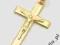 ZŁOTY KRZYŻYK PREZENT BIERZMOWANIE KOMUNIA ŚLUB