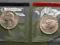 1987 * Komplet Washington Quarters * Mennica P i D