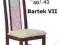 Krzesło BARTEK VII, SOLANO stoły i krzesła