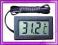 TERMOMETR Z SONDĄ -50 + 70C DUŻE CYFRY LCD D77
