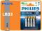 `4 baterie Philips Ultra Alkaline LR03 AAA 1,5V