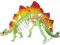 ~ PUZZLE KOLOROWE 3D ~ DINOZAUR STEGOZAUR ~