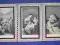165 LOT 3 OBRAZKI KORONKOWE SZTYCHY 1926